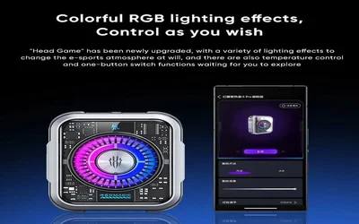 Refroidisseur Magnétique VC Redmagic 5 Pro pour iPhone 15 Pro Max et Red Magic 9 Pro