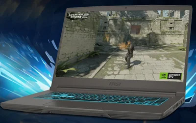PC Portable Gamer MSI Thin 15 B13UCX i7 13è Gén 32Go RTX 2050