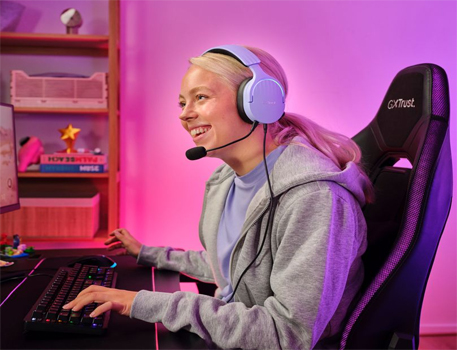 Micro Casque Gamer Filaire TRUST GXT 490 FAYZO 