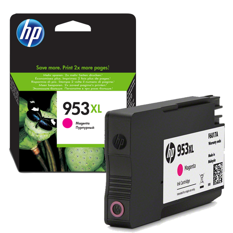 HP 953XL cartouche d'encre Magenta grande capacité conçue par HP HP 953XL cartouche d'encre Magenta grande capacité conçue par HP