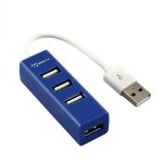 Hub SBOX H-204 USB 2.0 4 Ports - Bleu