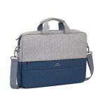 Sacoche RIVACASE 7532 Pour PC Portable 15.6'' - Gris & Bleu