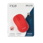 Souris Sans Fil INCA IWM-331RK - Rouge