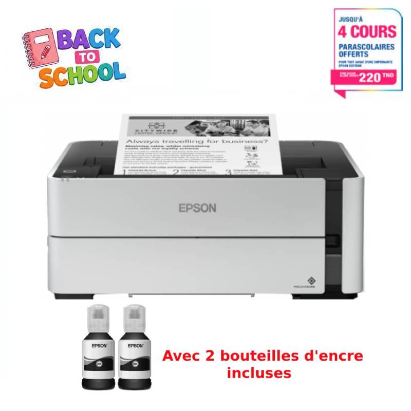 Imprimante EPSON EcoTank M1140 à Réservoir Intégré Monochrome