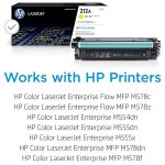 Toner Original LaserJet Authentique HP 212A - Jaune