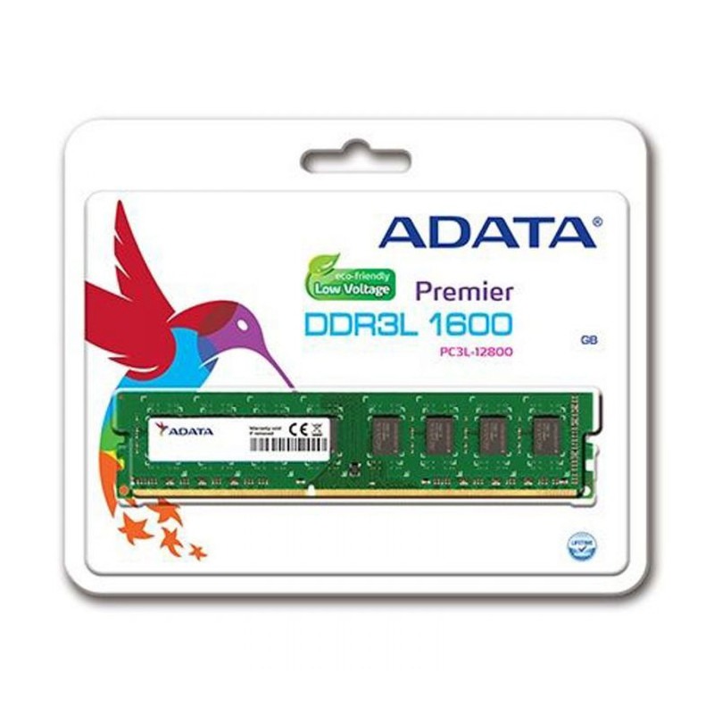 Barrette Mémoire ADATA 8Go DDR3L 1600 MHz Pour Pc de Bureau