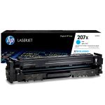 Toner LaserJet Original HP 207X à Haute Capacité - Cyan (W2211X)
