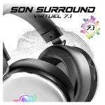 Micro Casque Gamer SPIRIT OF GAMER XPERT H700 - Noir&Blanc