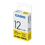 Cassette à Ruban CASIO XR-12YW1 12 mm - Noir & Jaune
