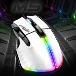 Souris Gamer Filaire SPIRIT OF GAMER  PRO M5 RGB - Blanc