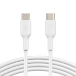 Câble Chargeur Belkin BOOST USB-C vers USB-C  2 m - Blanc