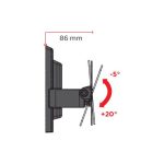 Support Mural MELICONI FTR 200 Pour TV 26'' - 40''