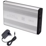 Boitier Pour Disque Dur Externe 3.5" PC USB 3.0 En Métal