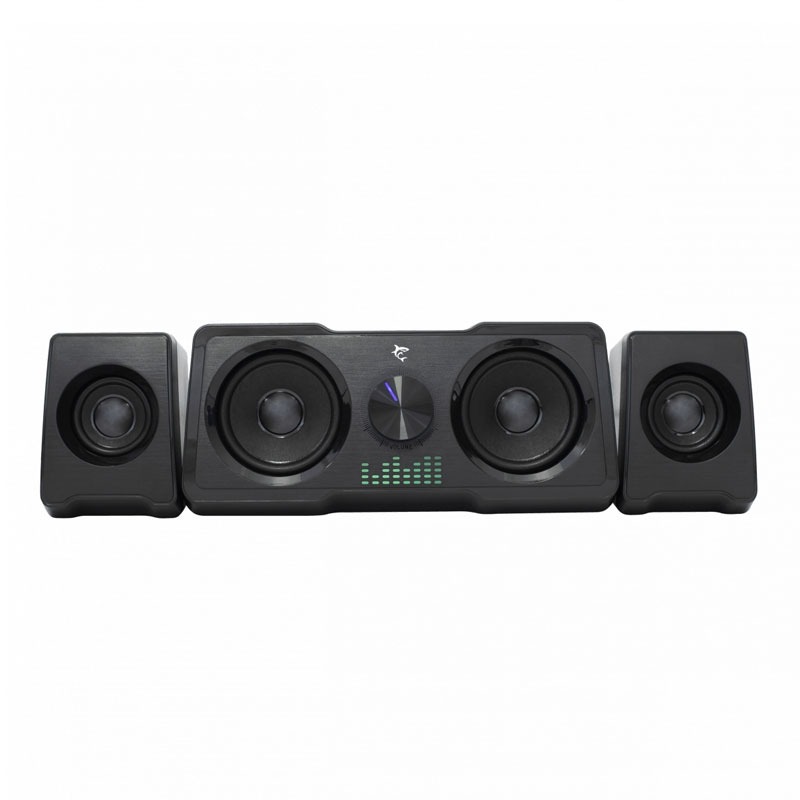Haut parleur Gamer 2.2 WHITE SHARK Mood RGB - Noir Haut parleur Gamer 2.2 WHITE SHARK Mood RGB - Noir