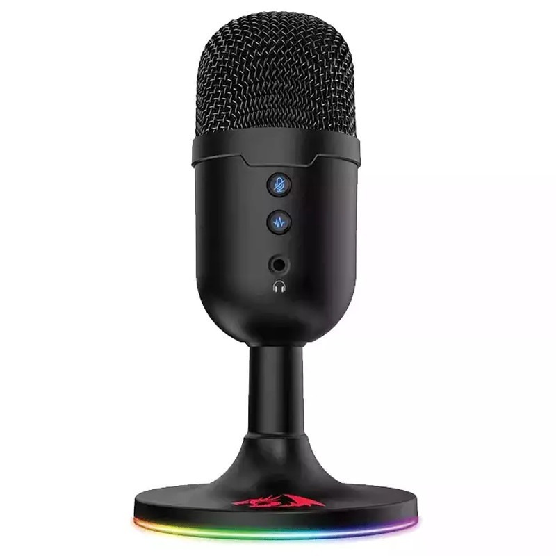 Microphone Gamer Filaire REDRAGON Puslar GM303	- Noir