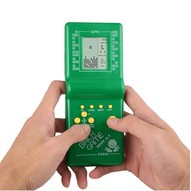 Console De Jeux TETRIS Brick Game 9999 in 1 - Vert