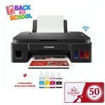 Imprimante CANON Pixma G3410 à Réservoir Intégré Wifi 3en1 Couleur