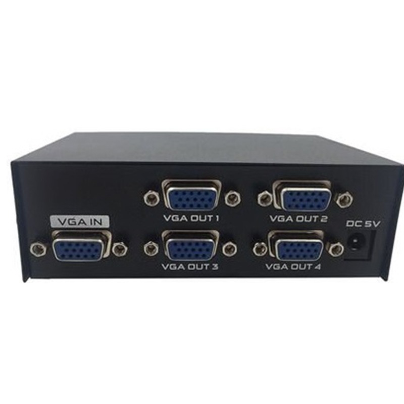 Splitter VGA 4 Ports - Noir Splitter VGA 4 Ports - Noir