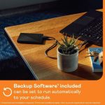 Disque Dur Externe WESTERN DIGITAL My Passport 2To USB 3.2 - Noir