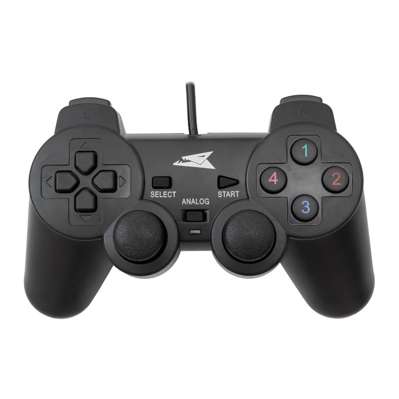 Manette de Jeu Filaire BARACUDA Gamepad SQUID - Noir Manette de Jeu Filaire BARACUDA Gamepad SQUID - Noir