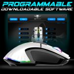 Souris Gamer Filaire SPIRIT OF GAMER  PRO M5 RGB - Blanc
