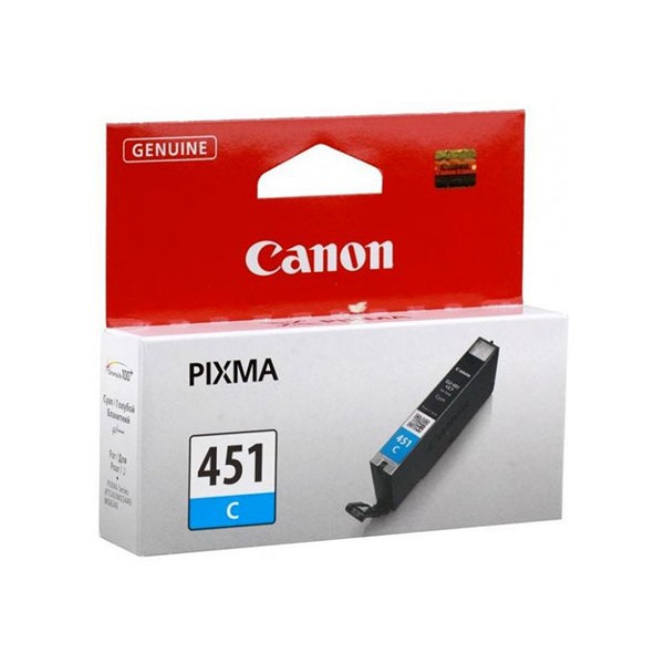 Cartouche Jet d'encre Canon Original CLI-451 - Cyan