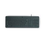 Ensemble Clavier + Souris Filaire HP 150 AZERTY Français - Noir