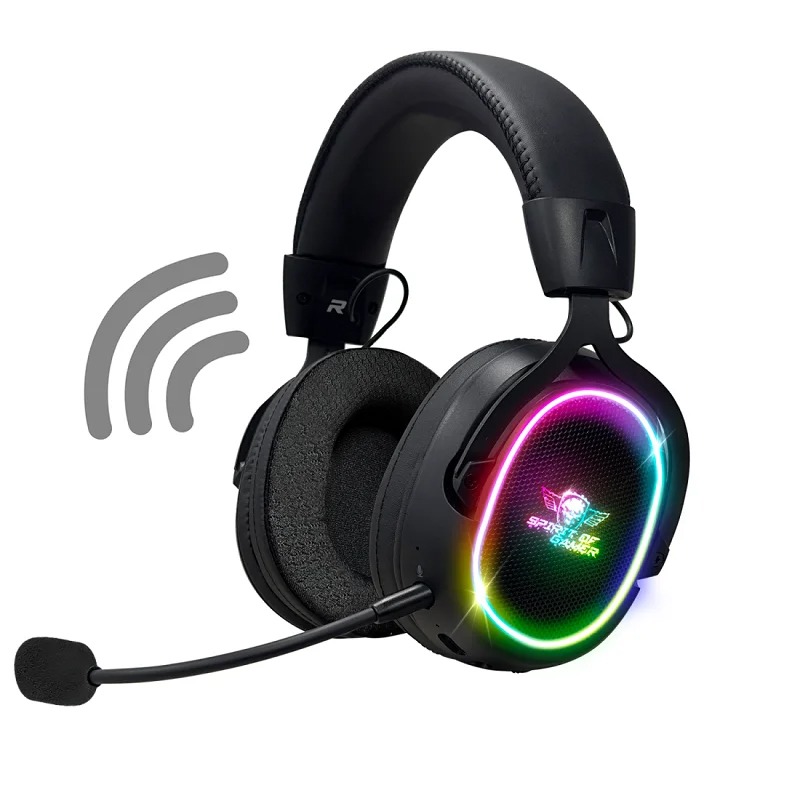Micro Casque Sans FIL Gamer SPIRIT OF GAMER XPERT- H1200 - Noir