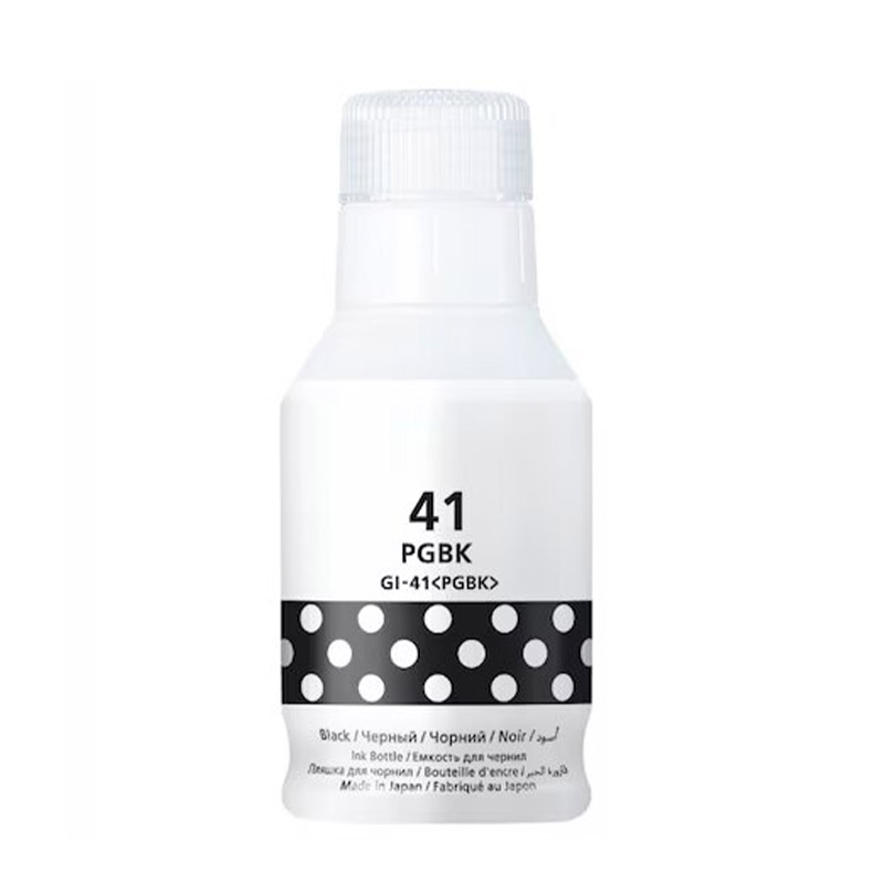 Bouteille D'encre Adaptable CANON GI-41BKA Noir