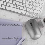 Souris Sans Fil ADVANCE Slimfit - Gris