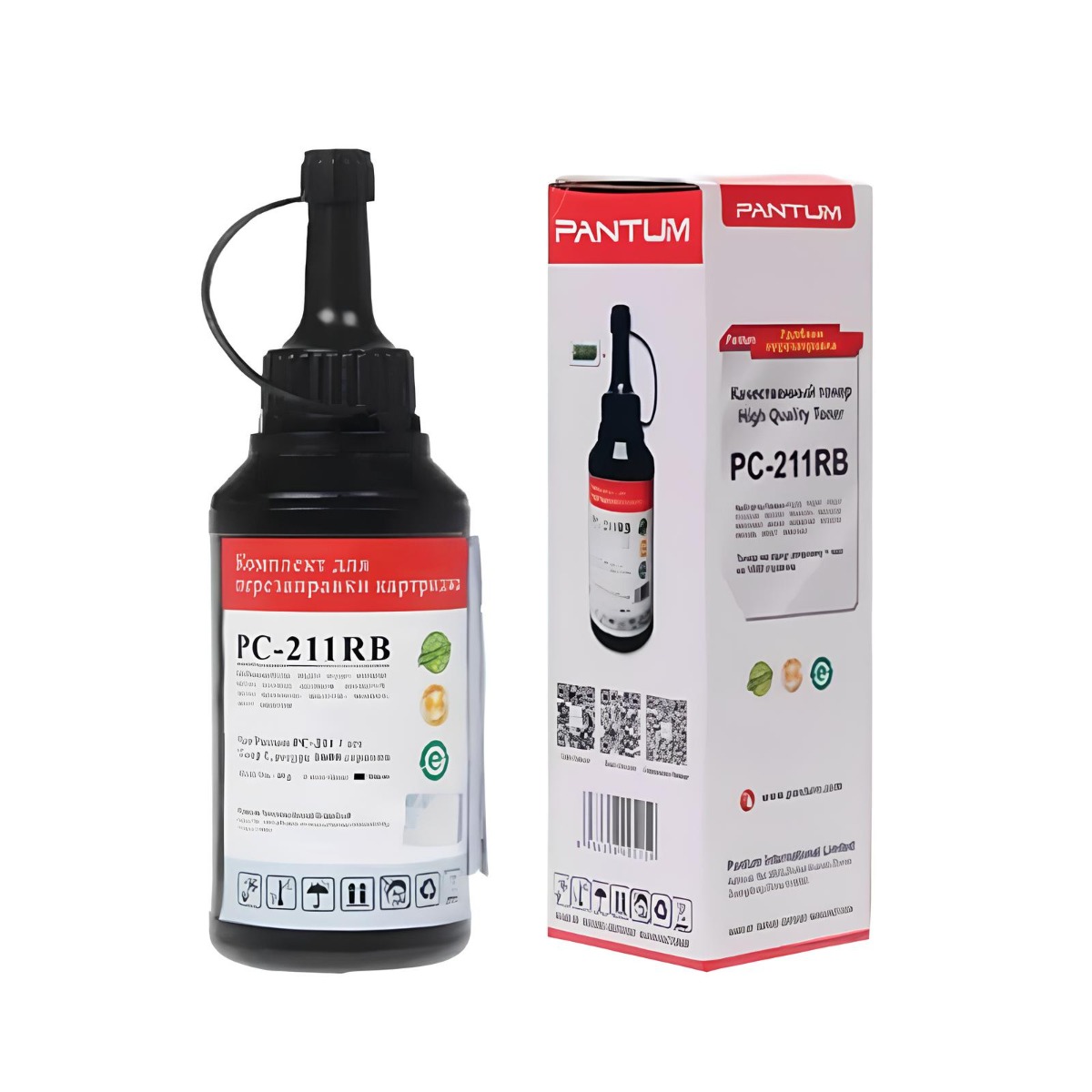 Bouteille d'encre Original Pour Toner PANTUM Refil Kit PC-211RB- Noire Bouteille d'encre Original Pour Toner PANTUM Refil Kit PC-211RB- Noire