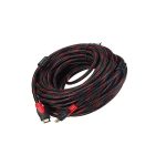 Câble HDMI blindé Mâle vers HDMI Mâle 30 mètres - Noir