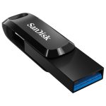 Clé USB SANDISK Ultra Dual Drive 64Go USB Type-C - Noir