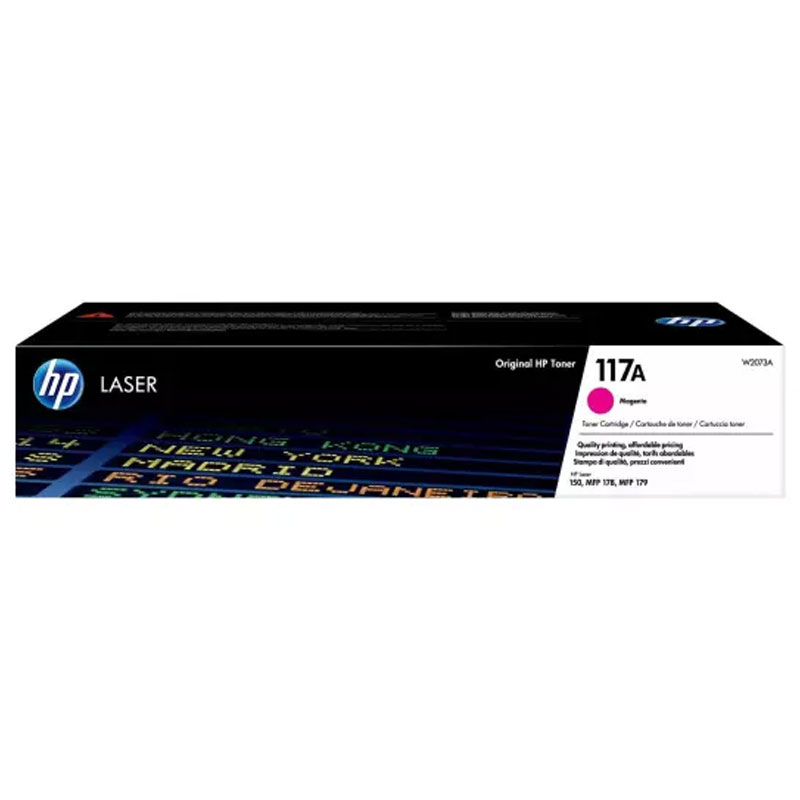 Toner LaserJet d'origine HP 117A - Magenta (W2073A)