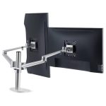 Support Écran DIGIPOS DP-OL2 Double Bras - Silver