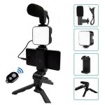 Kit De Production Vidéo avec Trépied AY-49 - Noir