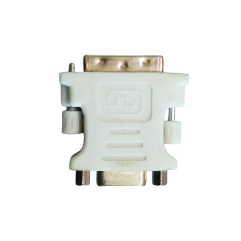 Adaptateur DVI Vers VGA - Blanc Adaptateur DVI Vers VGA - Blanc