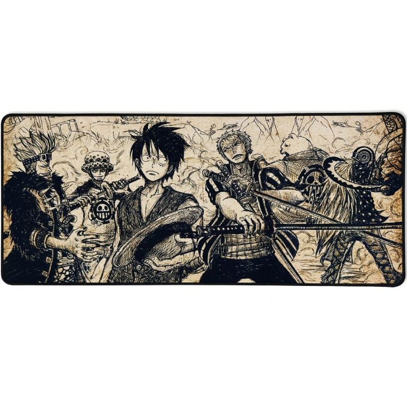Tapis de Souris Gamer OnePiece XXL 400 x 900 mm - Assortie
