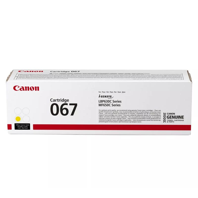 Toner original CANON 067 - Jaune(CRG067Y) Toner original CANON 067 - Jaune(CRG067Y)