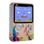 Console de Jeu Portable GBOX G5 avec Manette - Rose