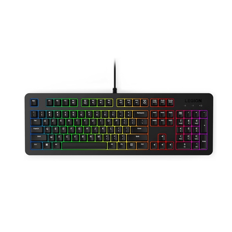Clavier Gamer Filaire LENOVO LEGION K310 RGB AZERTY - Noir Clavier Gamer Filaire LENOVO LEGION K310 RGB AZERTY - Noir