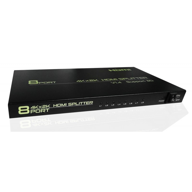 Splitter HDMI 8 Ports 4K 3D Splitter HDMI 8 Ports 4K 3D