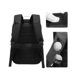 Sac à Dos Antivol BANGE BG01 Pour Pc Portable 15.6'' Avec Port USB - Gris