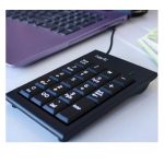 Pavé Numérique Filaire HAVIT KB223 - Noir
