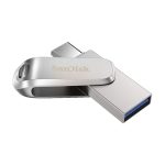 Clé USB SANDISK Ultra Dual Drive Luxe 32Go USB Type-C - Gris