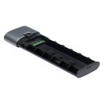 Boîtier ARGUS Pour Disque Dur Externe SSD M.2 NVMe / USB 3.2 Type-C - Gris