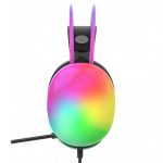 Micro Casque Gamer Filaire INCA IGK-X8S RGB - Noir