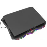 Refroidisseur Gamer WHITE SHARK Glacier Pour Pc Portable 17.3'' - Noir