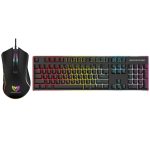 Ensemble Clavier et Souris Gamer Filaire STAR WAVE GCM1090 RGB - Noir