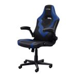Chaise Gaming TRUST GXT703B RIYE Avec Accoudoirs - Noir et Bleu